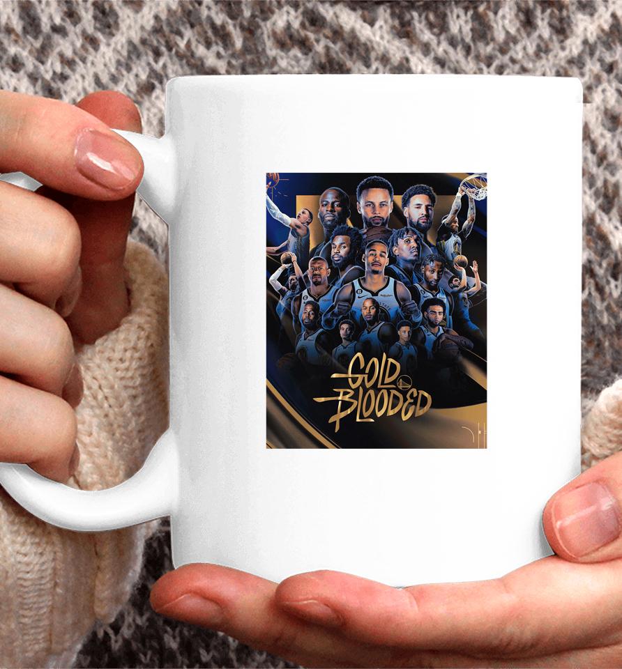 Golden State Warriors Dubnation Gold Blooded Coffee Mug