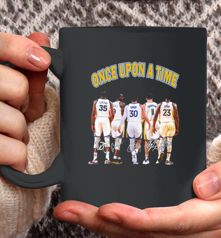 Golden State Warriors Once Upon A Time Signatures Shirtshirts Coffee Mug