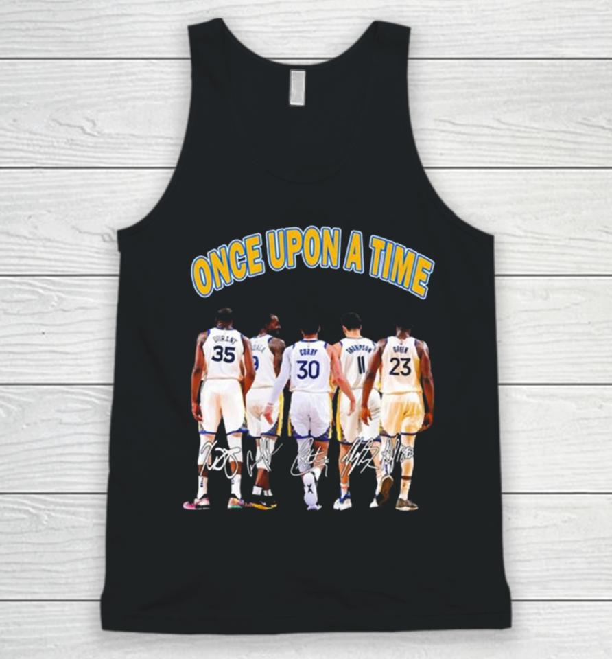 Golden State Warriors Once Upon A Time Signatures Shirtshirts Unisex Tank Top