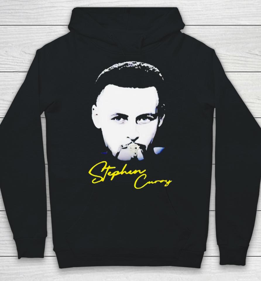 Golden State Warriors Stephen Curry Face Hoodie