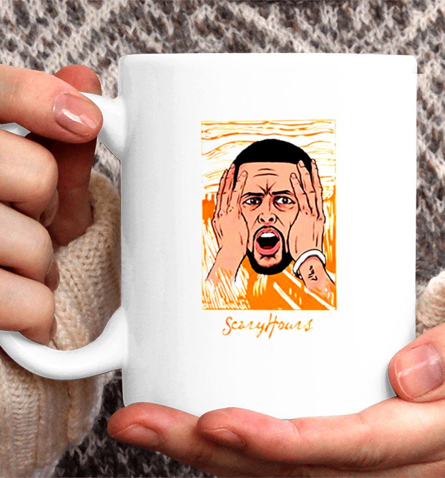 Golden State Warriors Stephen Curry Scary Hours Coffee Mug