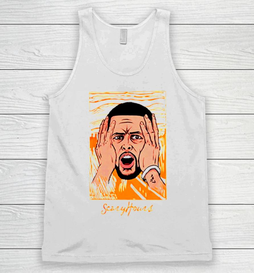 Golden State Warriors Stephen Curry Scary Hours Unisex Tank Top