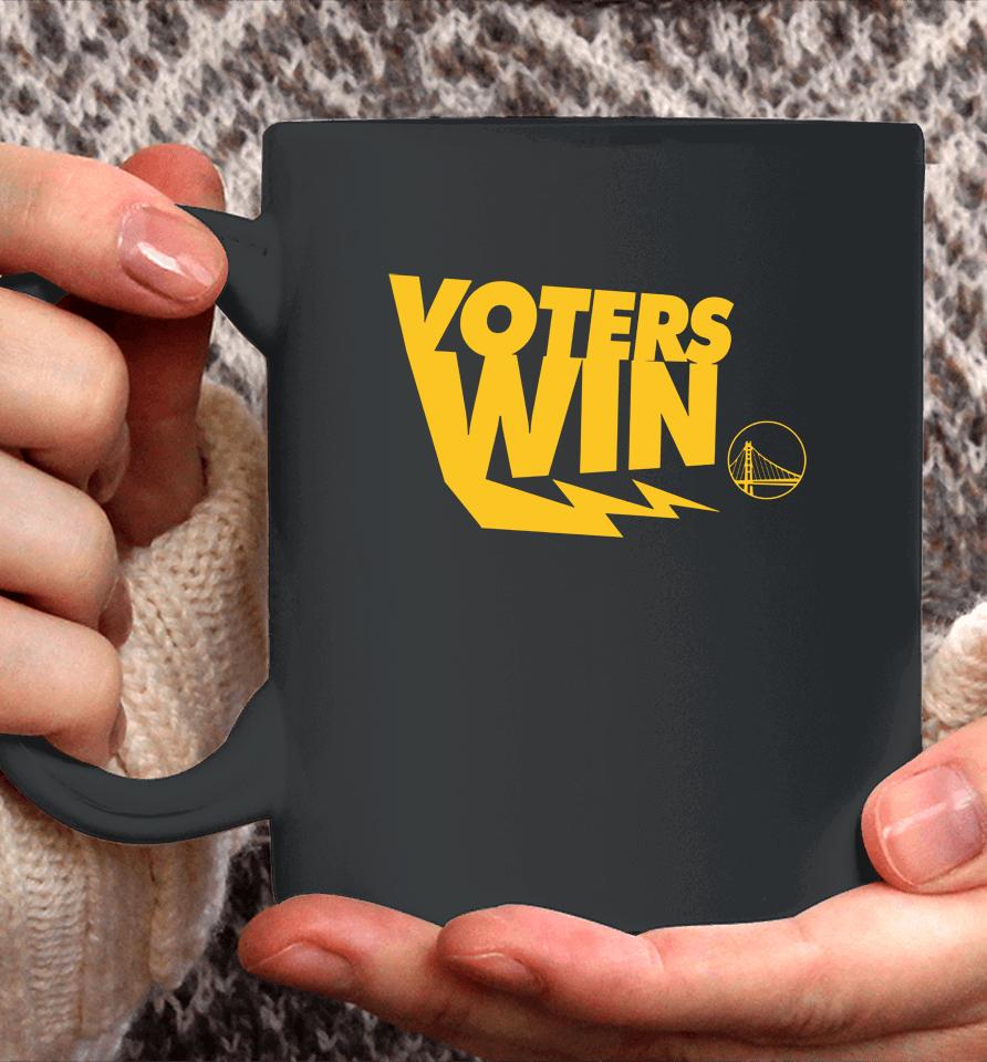 Golden State Warriors Voters Win Coffee Mug