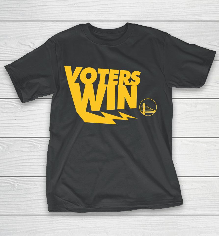 Golden State Warriors Voters Win T-Shirt
