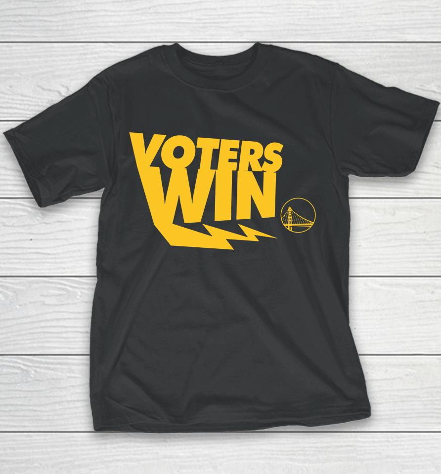 Golden State Warriors Voters Win Youth T-Shirt
