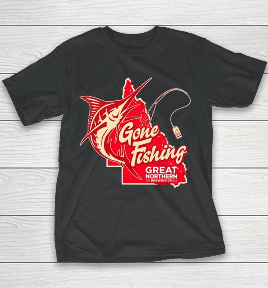 Gone Fishing Great Northern Youth T-Shirt
