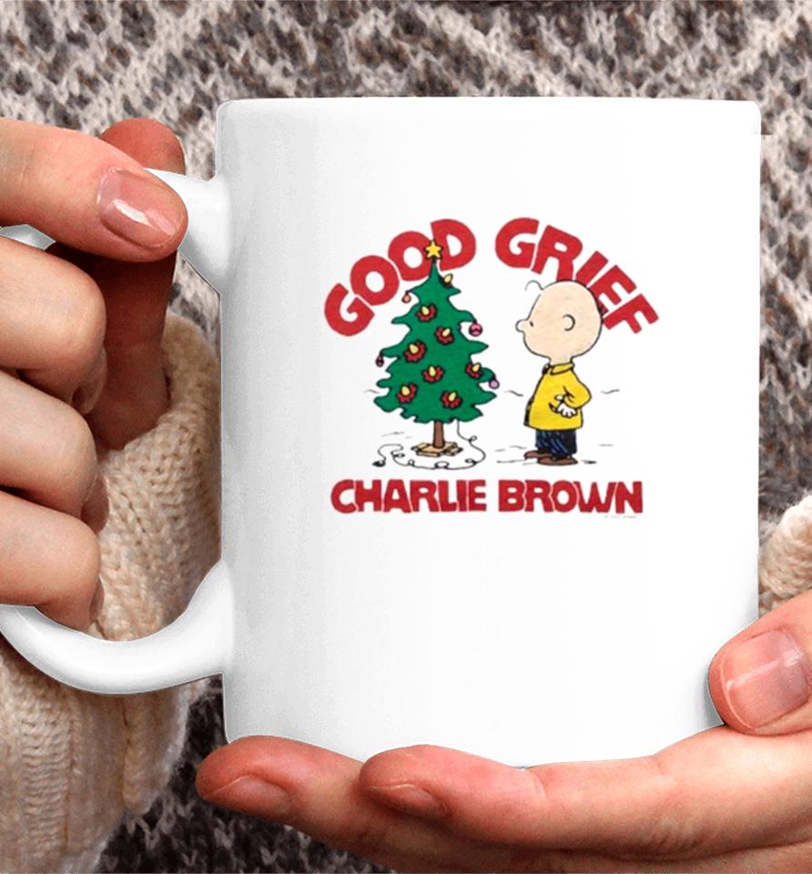 Good Grief Charlie Brown Merry Christmas Coffee Mug