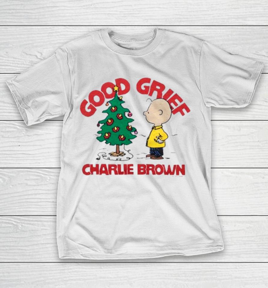 Good Grief Charlie Brown Merry Christmas T-Shirt