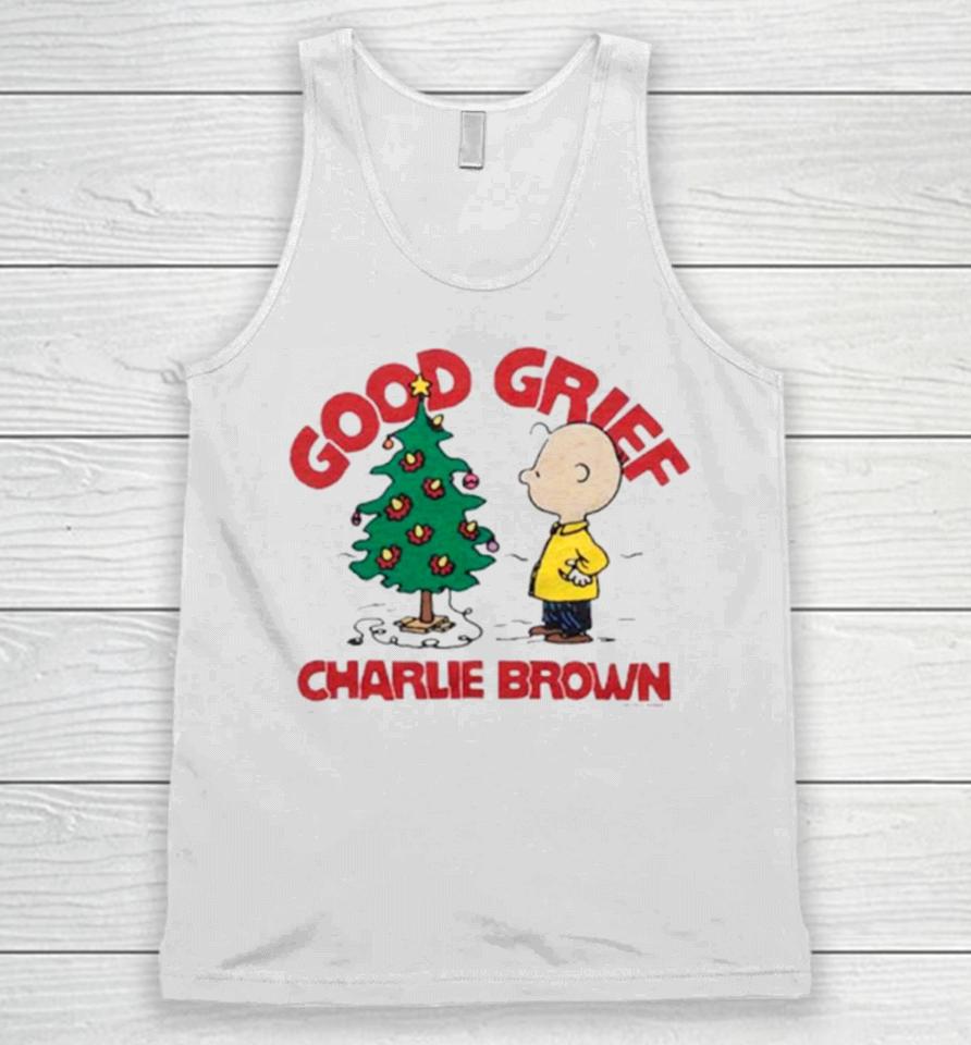 Good Grief Charlie Brown Merry Christmas Unisex Tank Top