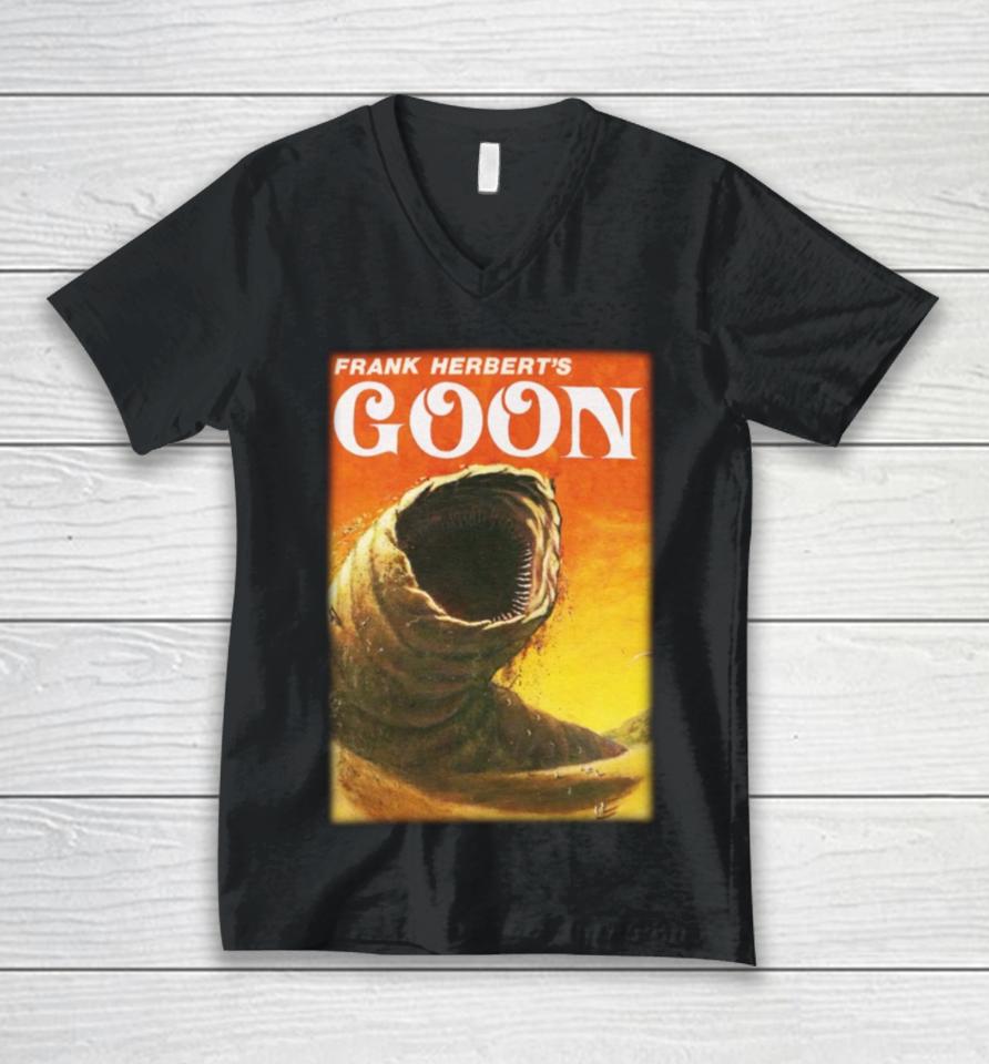 Good  Store Frank Herbert’s Goon Unisex V-Neck T-Shirt