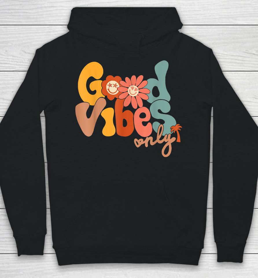 Good Vibes Only Flower Hawaii Beach Summer Vacation Family Hoodie