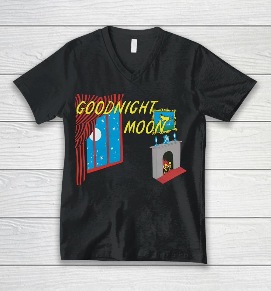Goodnight Moon Unisex V-Neck T-Shirt