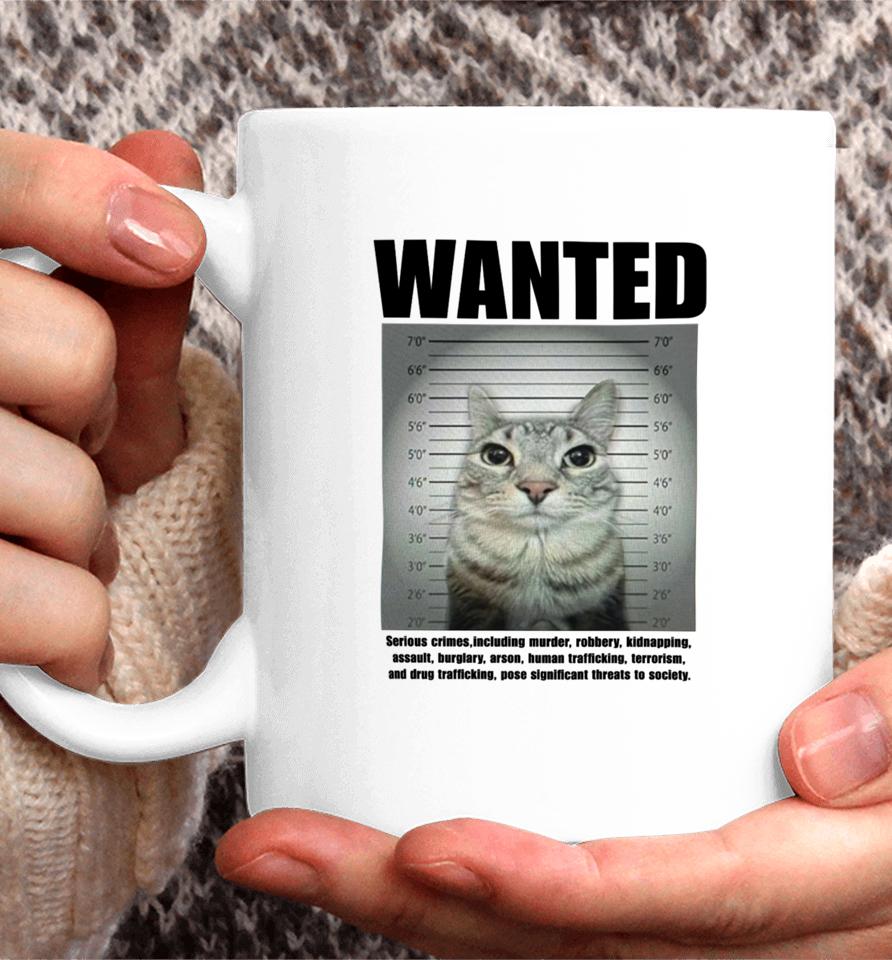 Goofyahhtees Wanted Serious Crimes Coffee Mug