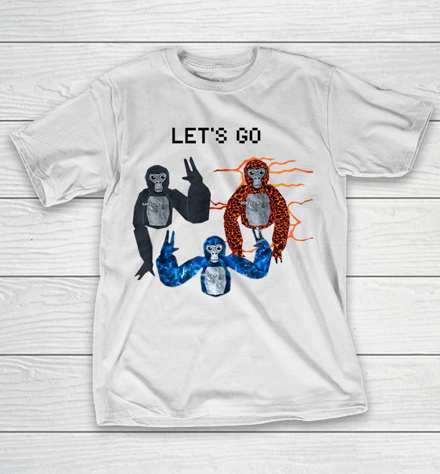 Gorilla Tag Monke Vr Gamer T-Shirt
