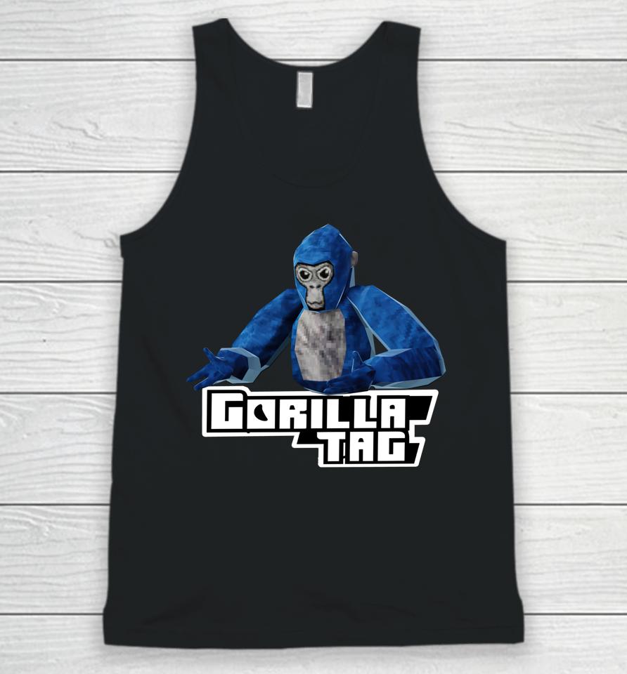 Gorilla Tag Shirt, Gorilla Tag Merch Monke Boys Gifts Unisex Tank Top