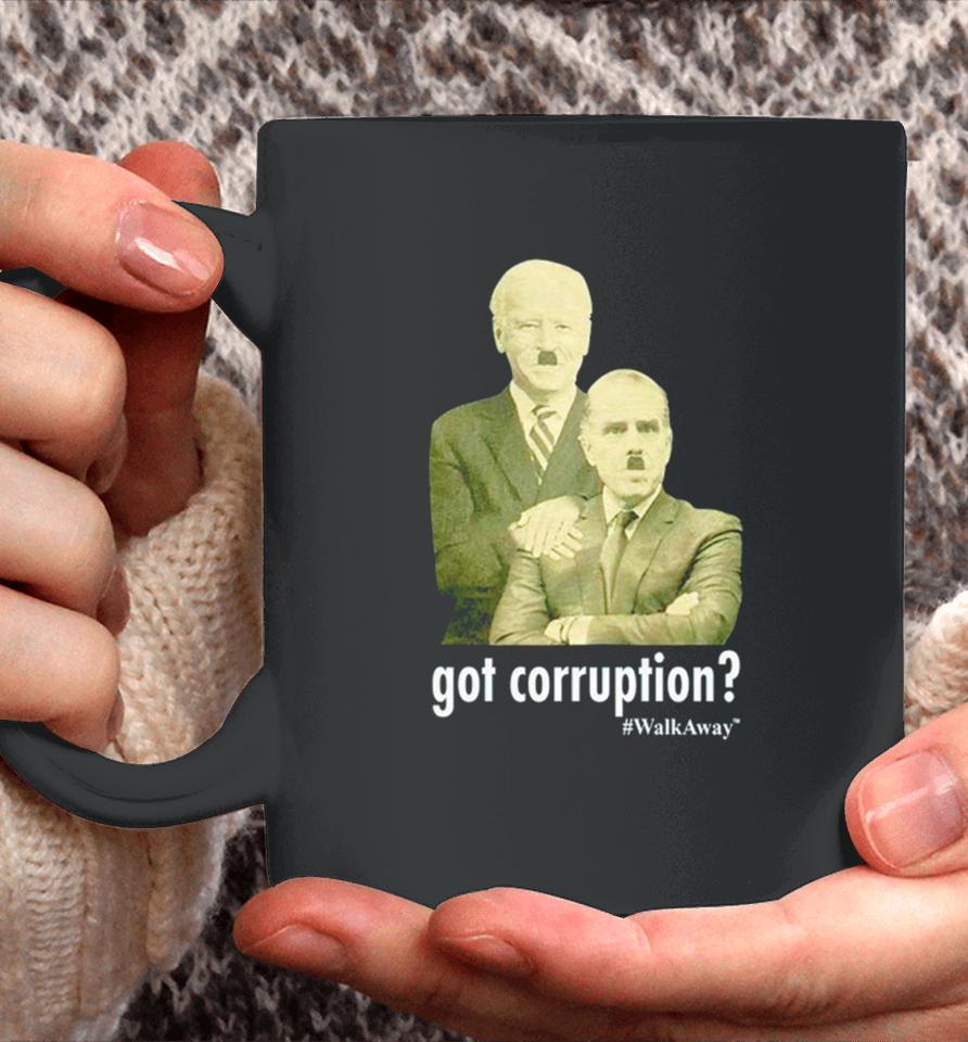 Got Corruption Walkaway Joe Biden And Hunter Biden Coffee Mug