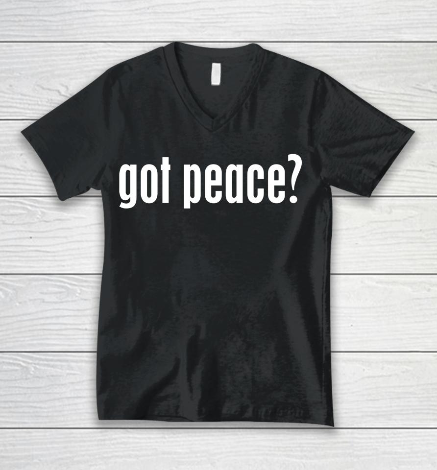 Got Peace Unisex V-Neck T-Shirt