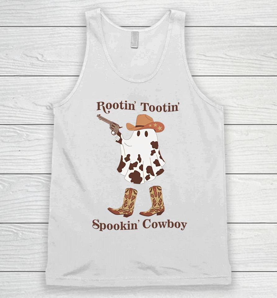 Gotfunny Rootin' Tootin' Spookin' Cowboy Unisex Tank Top
