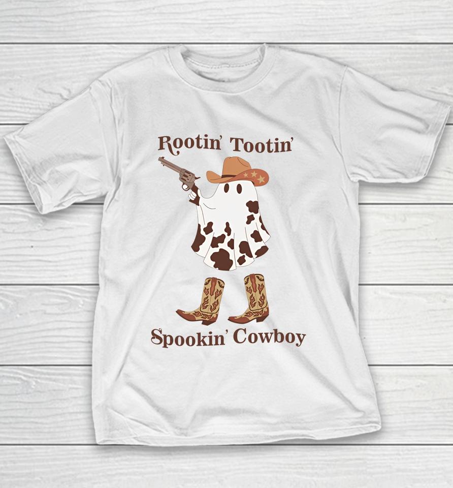 Gotfunny Rootin' Tootin' Spookin' Cowboy Youth T-Shirt