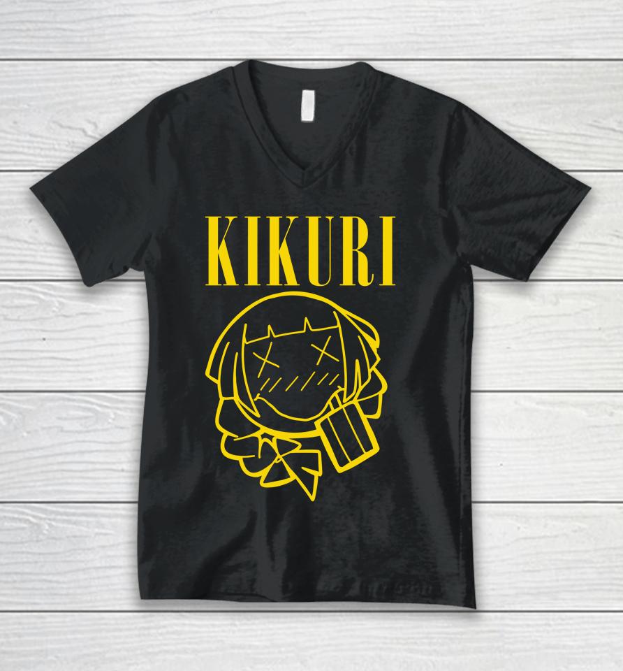 Goumonsha Kikuri Unisex V-Neck T-Shirt