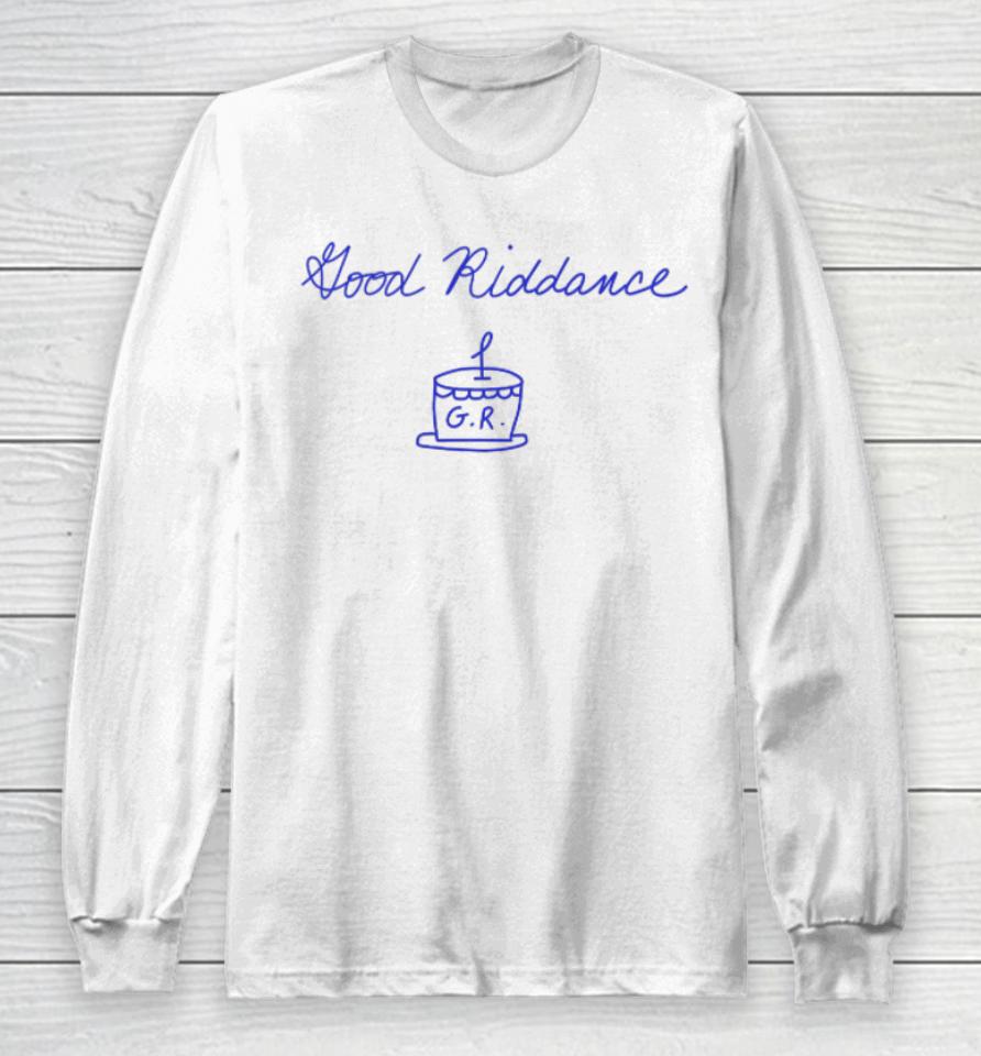 Gracie Abrams Good Riddance 1St Anniversary Long Sleeve T-Shirt