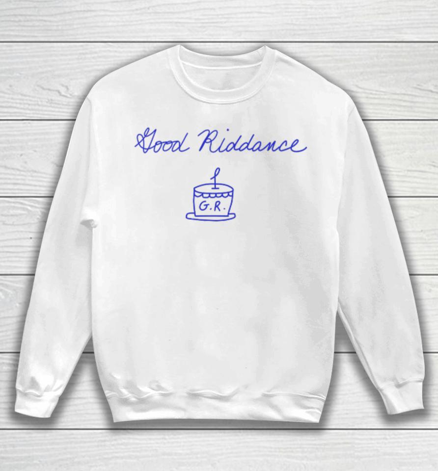 Gracie Abrams Good Riddance 1St Anniversary Sweatshirt