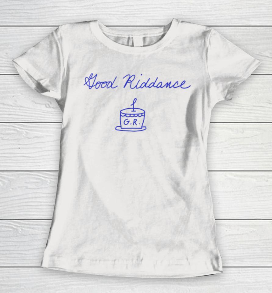 Gracie Abrams Good Riddance 1St Anniversary Women T-Shirt