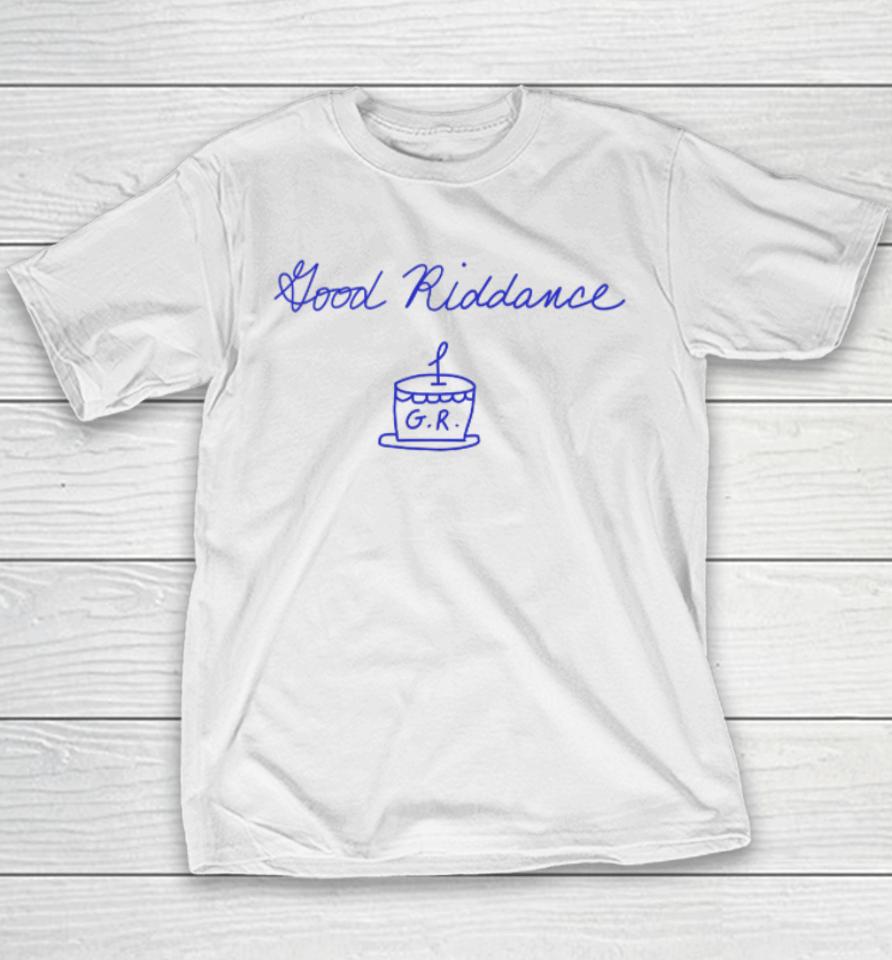 Gracie Abrams Good Riddance 1St Anniversary Youth T-Shirt
