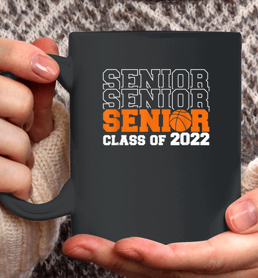 Graduate Senior Class 2022 Basketball Graduation Coffee Mug