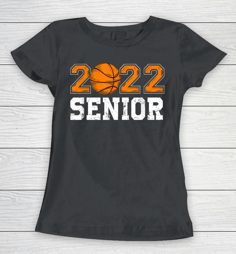 Graduate Senior Class 2022 Graduation Basketball Player Women T-Shirt