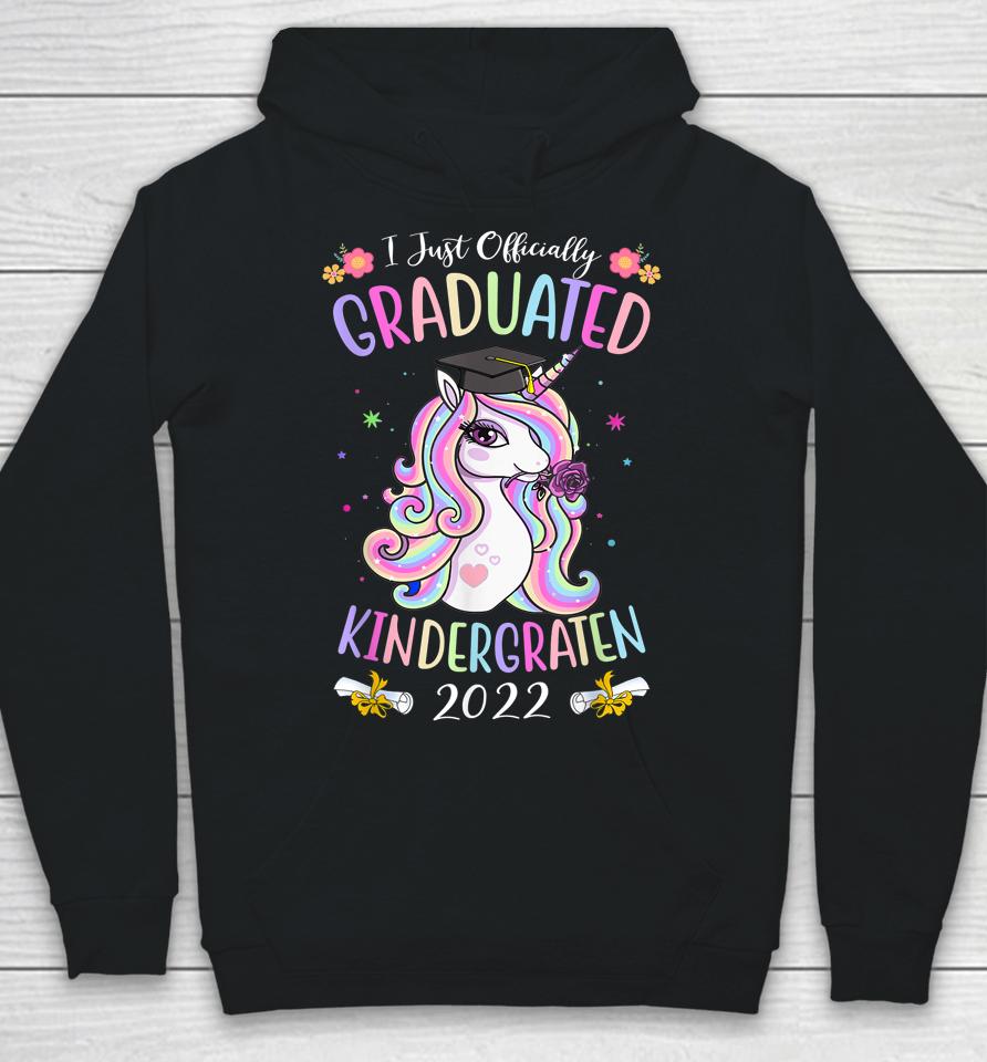 Graduated Kindergarten Graduation 2022 Magical Unicorn Hoodie