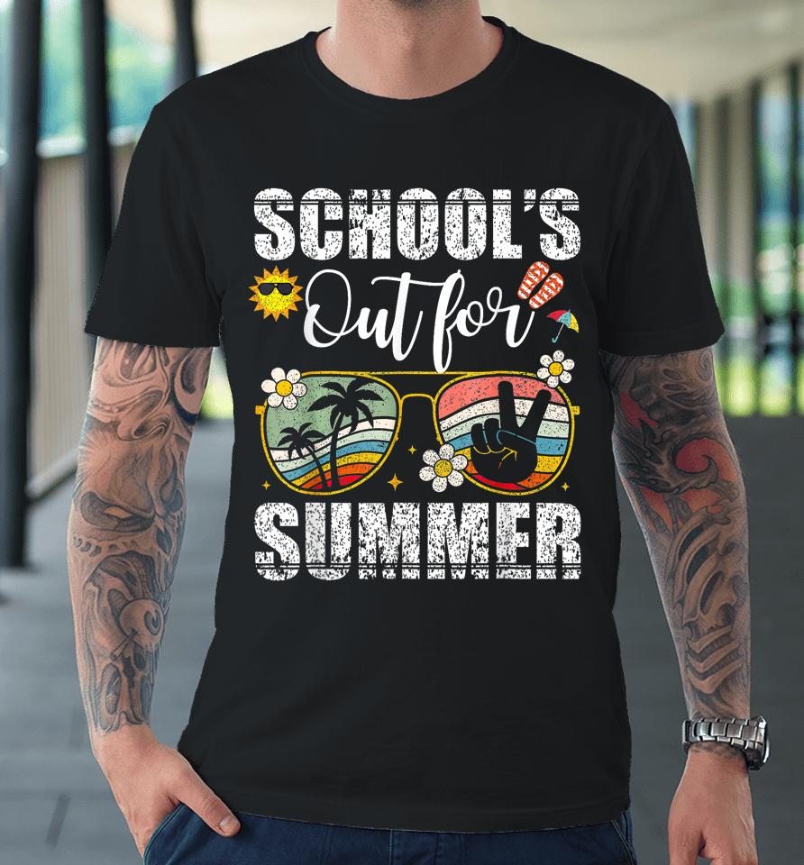 Graduation Gift Schools Out For Summer Students Teacher Premium T-Shirt