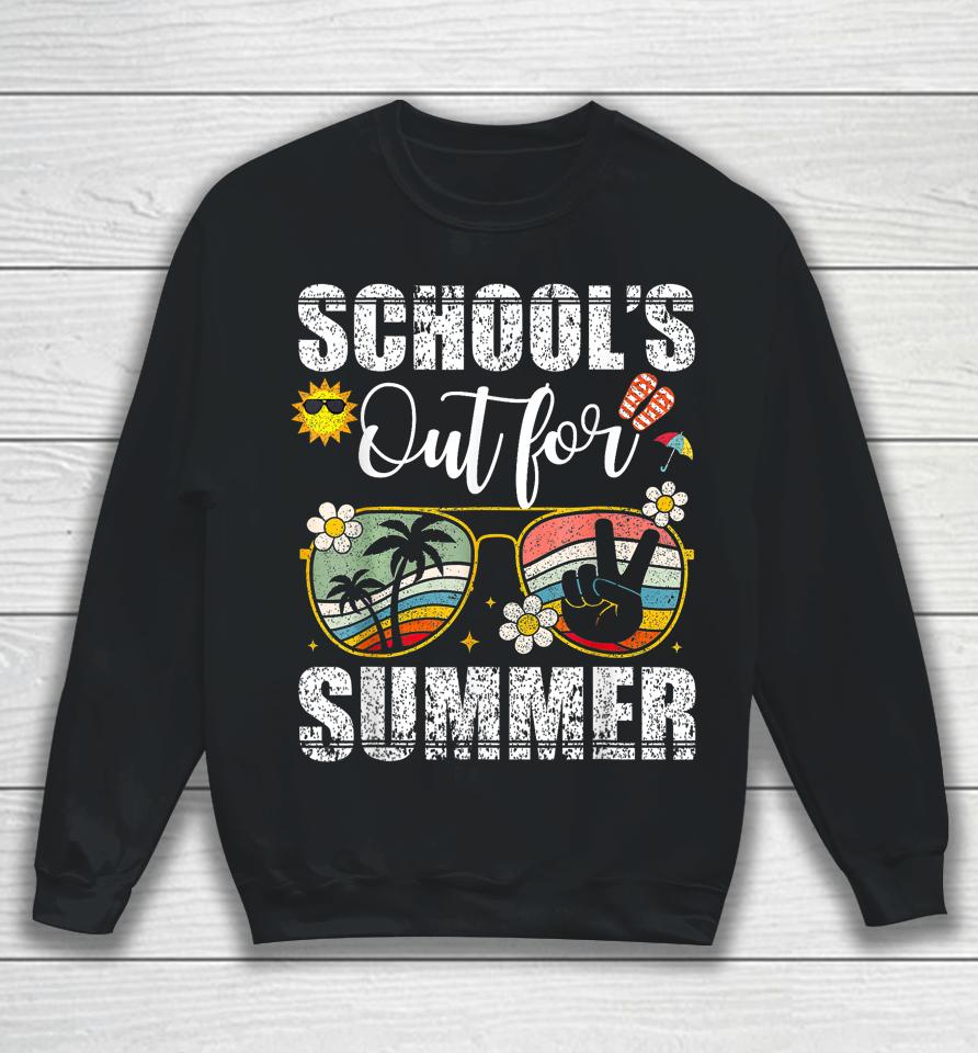 Graduation Gift Schools Out For Summer Students Teacher Sweatshirt
