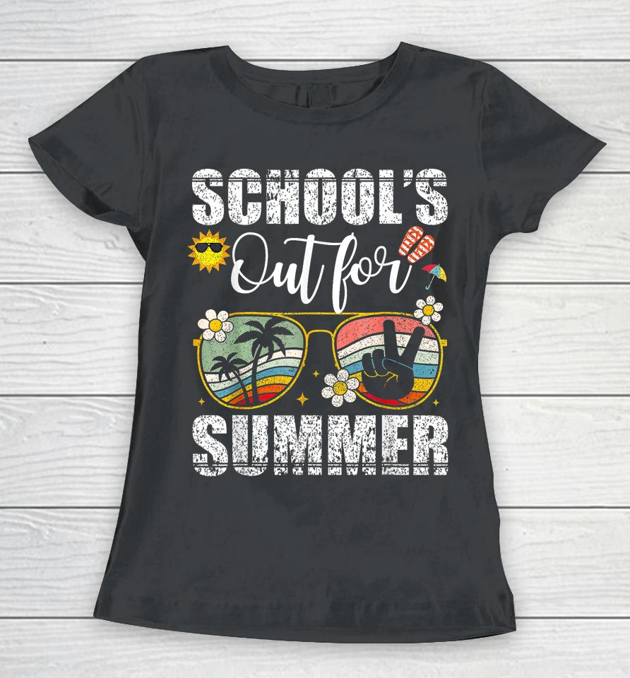 Graduation Gift Schools Out For Summer Students Teacher Women T-Shirt