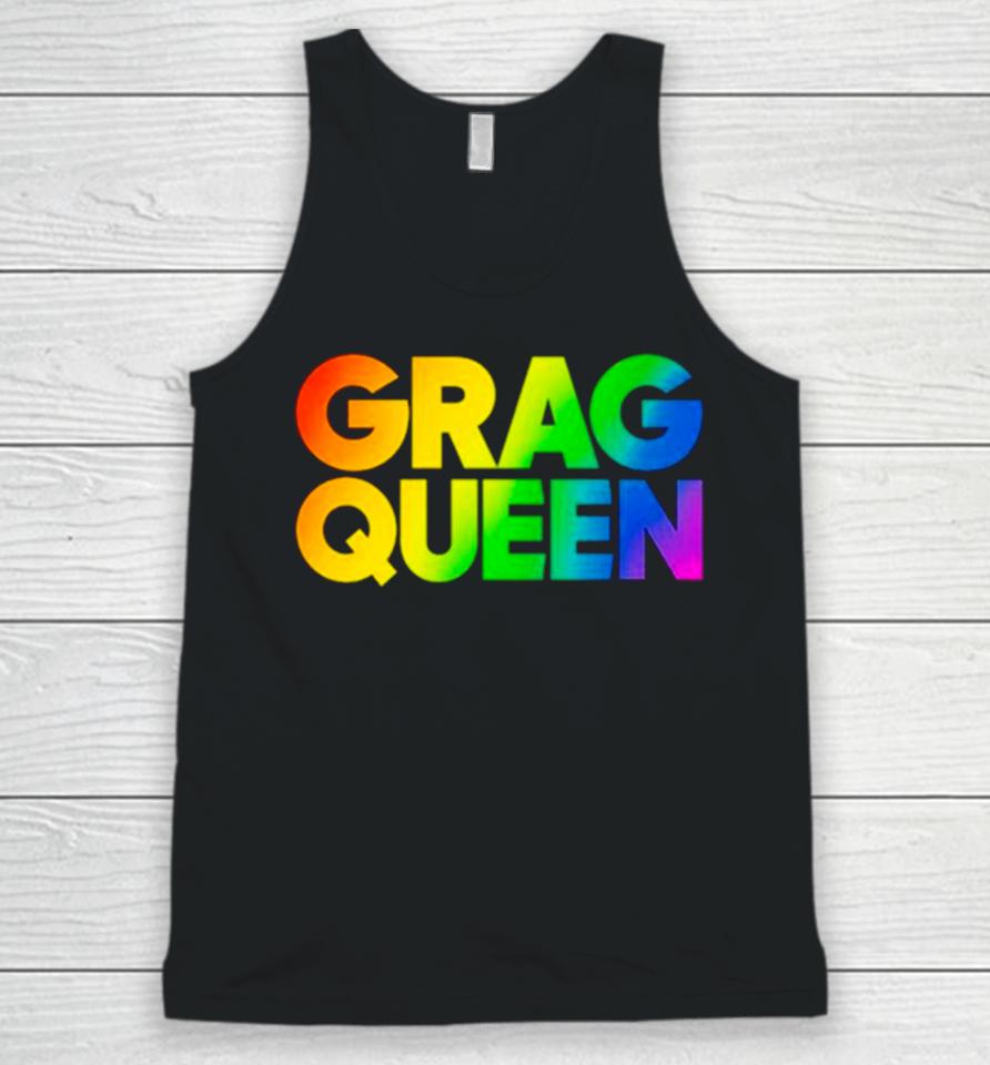 Grag Queen Rainbow Unisex Tank Top