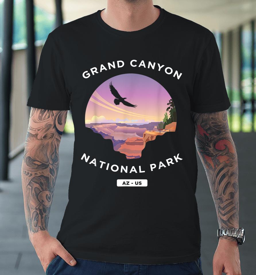 Grand Canyon Arizona Us National Park Travel Hiking Premium T-Shirt