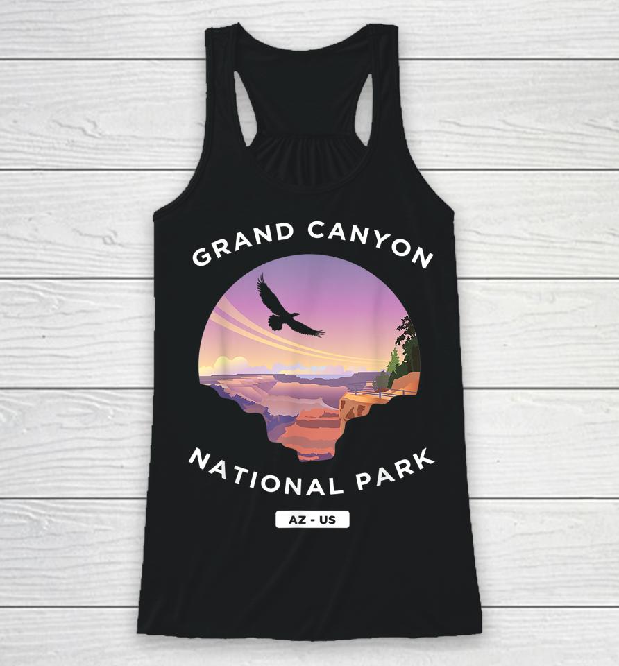 Grand Canyon Arizona Us National Park Travel Hiking Racerback Tank