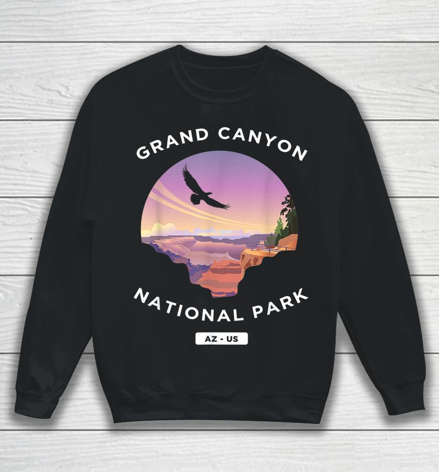 Grand Canyon Arizona Us National Park Travel Hiking Sweatshirt
