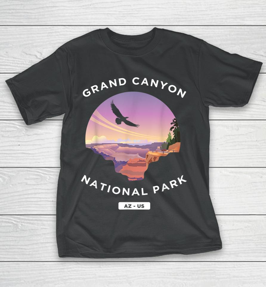 Grand Canyon Arizona Us National Park Travel Hiking T-Shirt