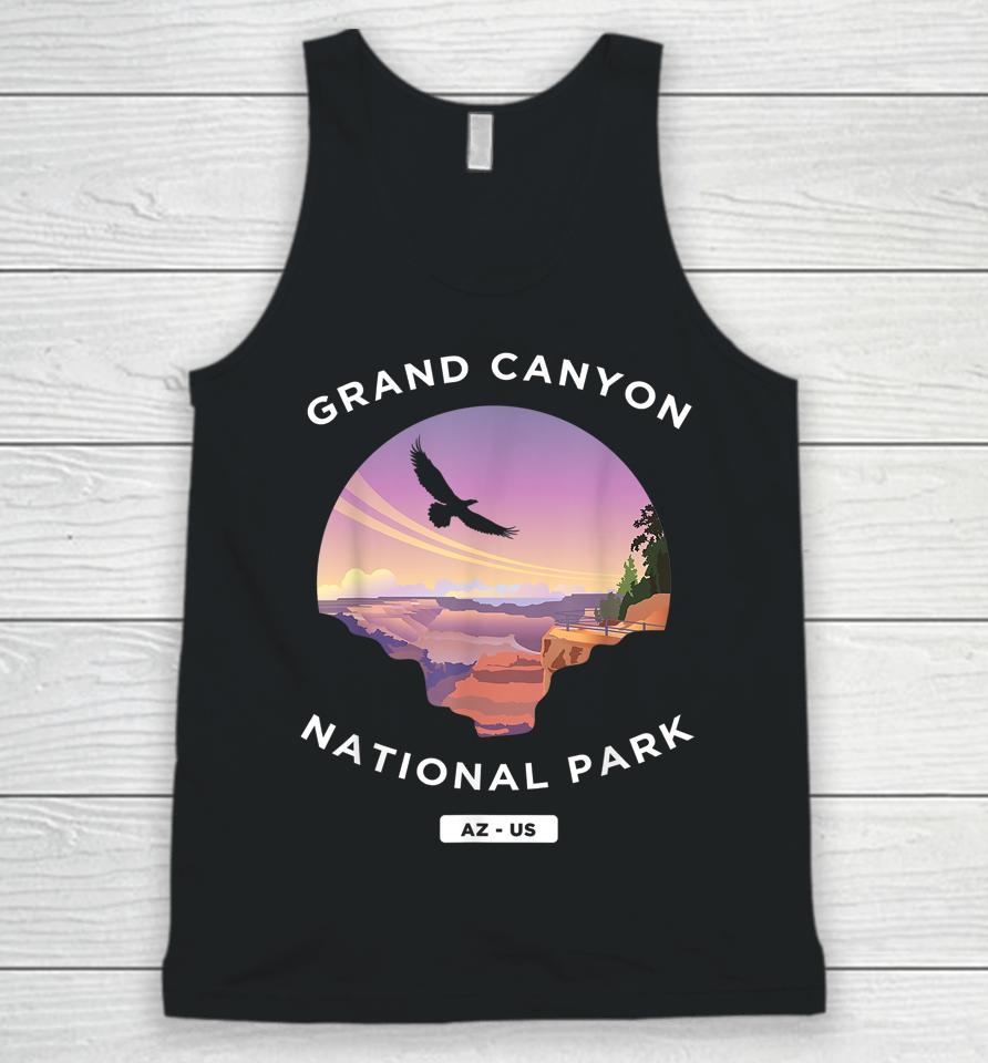 Grand Canyon Arizona Us National Park Travel Hiking Unisex Tank Top