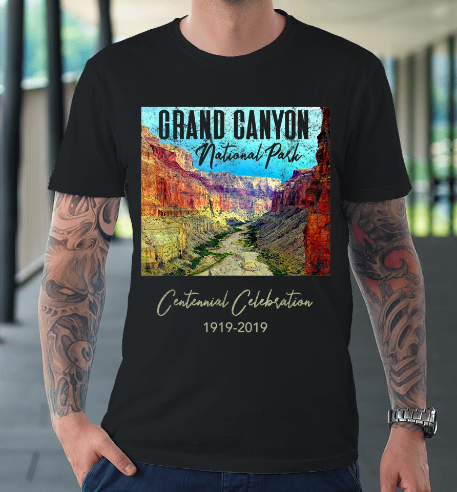 Grand Canyon National Park Centennial Celebration Graphic Premium T-Shirt