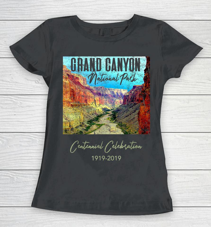 Grand Canyon National Park Centennial Celebration Graphic Women T-Shirt