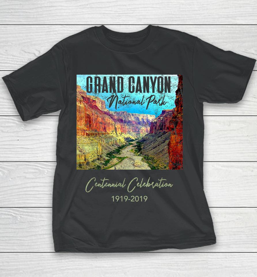 Grand Canyon National Park Centennial Celebration Graphic Youth T-Shirt