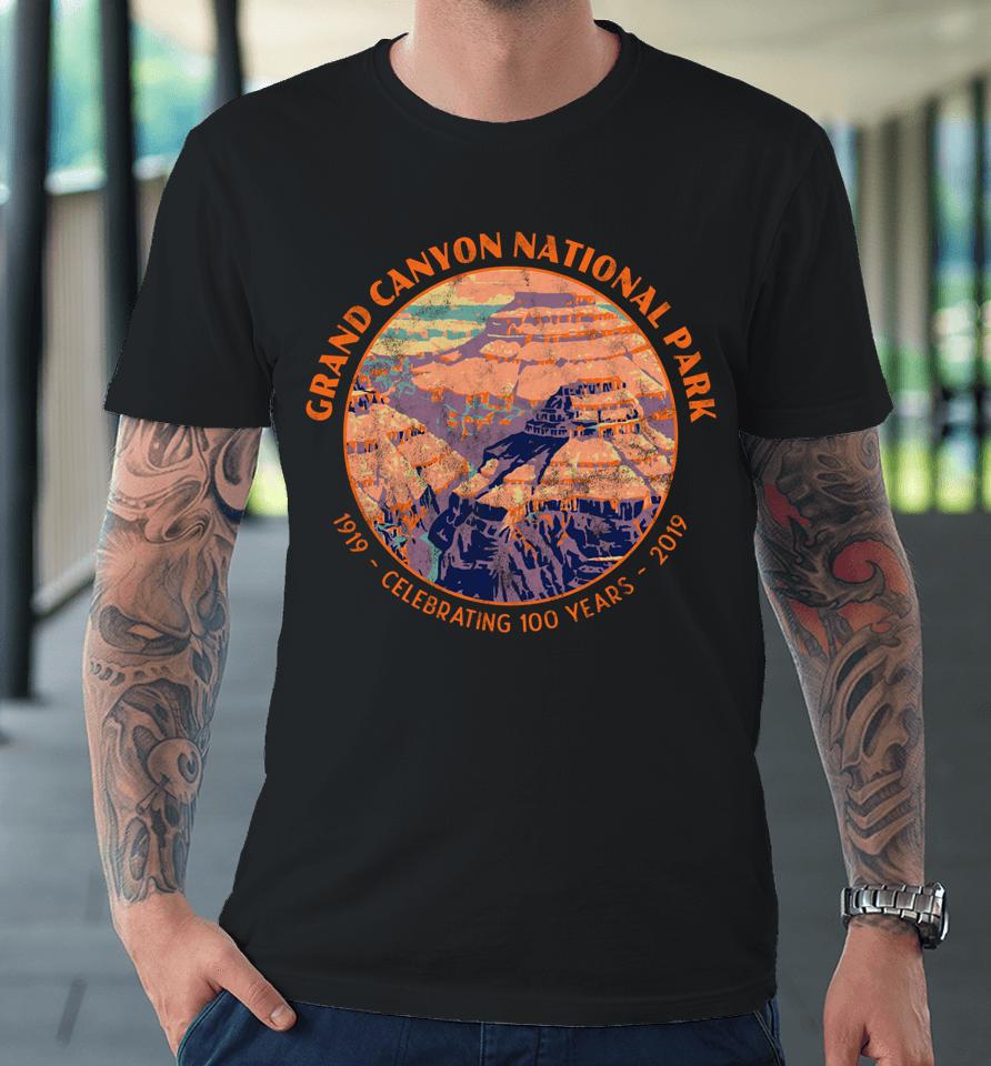 Grand Canyon National Park Centennial Distressed Souvenir Premium T-Shirt