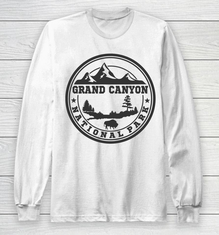 Grand Canyon National Park Hiking Wanderlust Long Sleeve T-Shirt