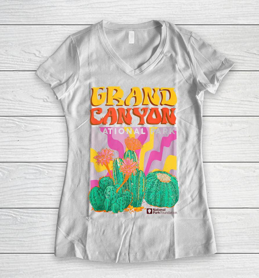 Grand Canyon National Park Shirt Target 2022 Women V-Neck T-Shirt