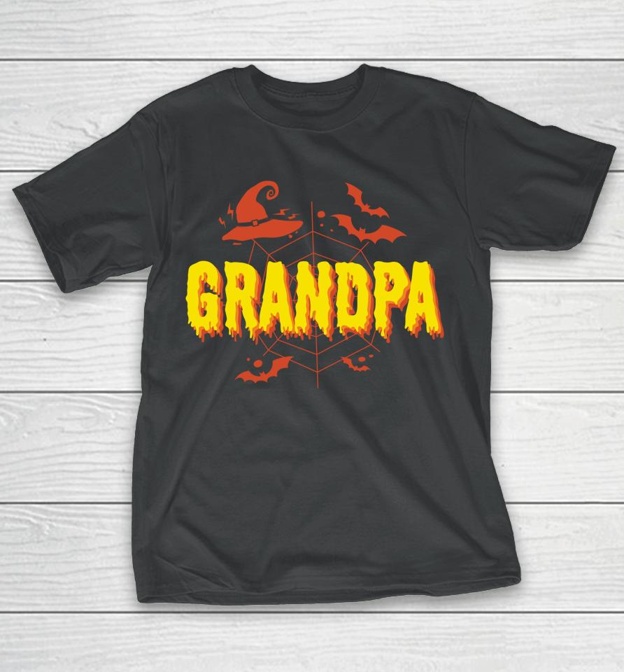 Grandpa Halloween Costume Family Matching Halloween T-Shirt