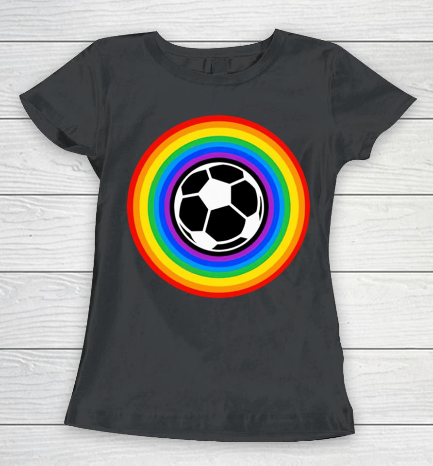 Grant Wahl Rainbow Qatar Women T-Shirt