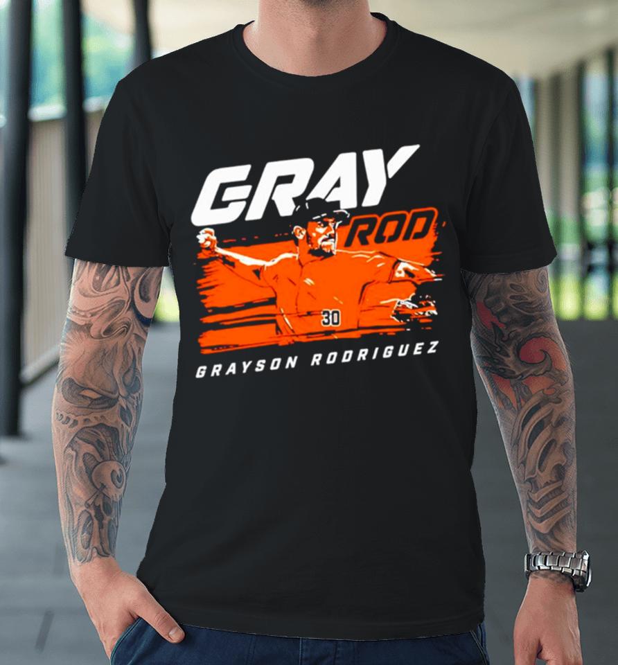 Grayson Rodriguez Baltimore Orioles Baseball Premium T-Shirt