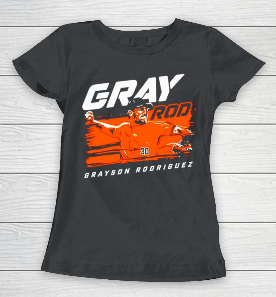 Grayson Rodriguez Baltimore Orioles Baseball Women T-Shirt